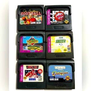Lot of 6 Game Gear games - Cartridges Only!